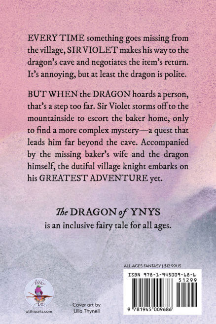 The Dragon of Ynys Back Cover