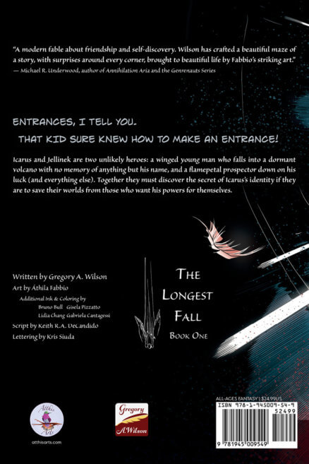 Icarus Back Cover