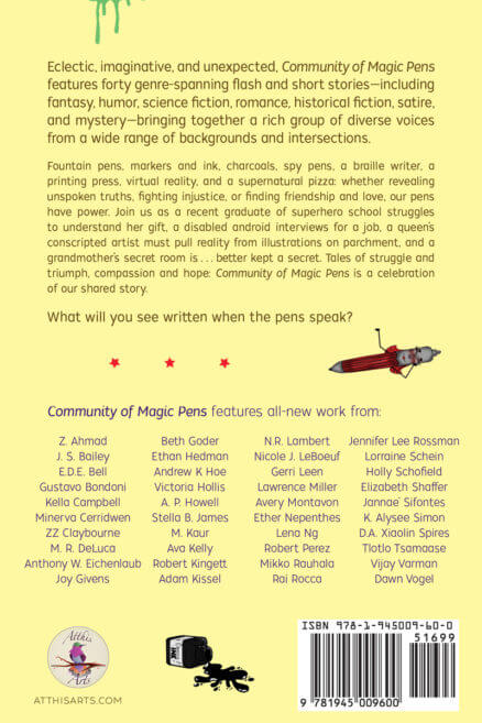 Community of Magic Pens Back Cover